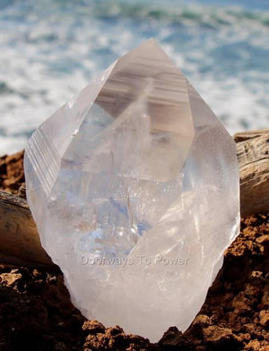 Lemurian Light Record keeper Channeling Quartz Crystal