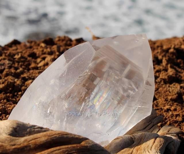 Lemurian Light Record keeper Channeling Quartz Crystal