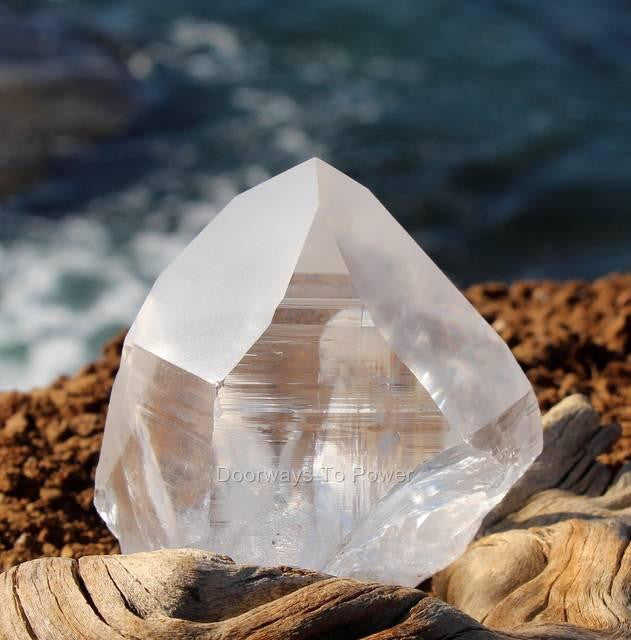Lemurian Light Record keeper Channeling Quartz Crystal