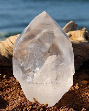Lemurian Light Record keeper Channeling Quartz Crystal