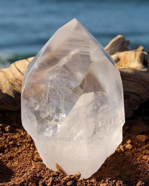 Lemurian Light Record keeper Channeling Quartz Crystal - Doorways to Power