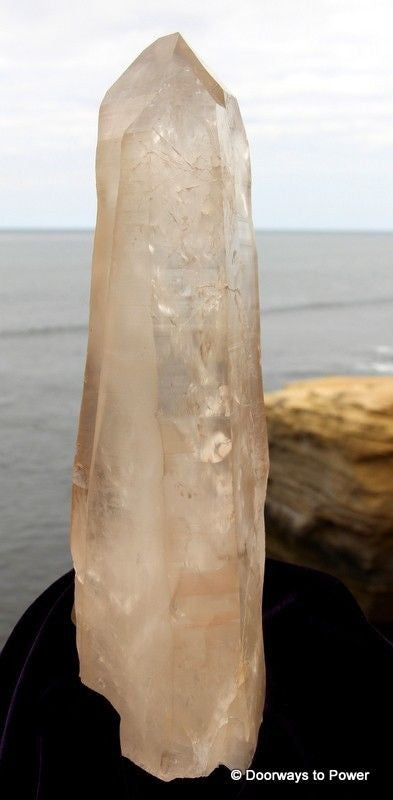 Lemurian Smokey Golden Healer Laser Quartz Record Keeper Crystal
