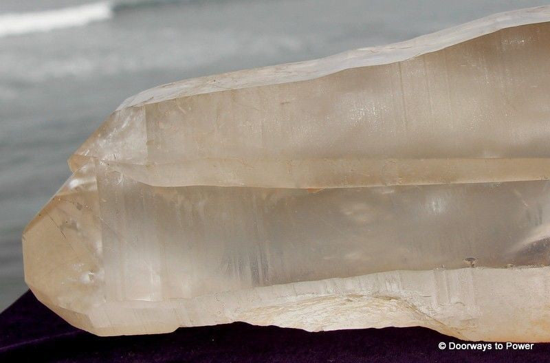 Lemurian Smokey Golden Healer Laser Quartz Record Keeper Crystal