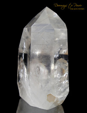 Lemurian Quartz Crystal Record Keeper