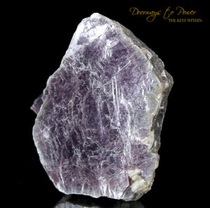 Lepidolite Crystal Altar Stone