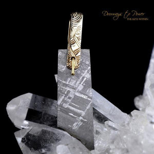 Light Language Pendant Gibeon Meteorite 