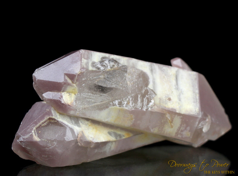 Lithium Quartz Double Terminated Twin Quartz Crystal 