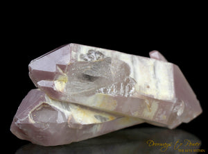 Lithium Quartz Double Terminated Twin Quartz Crystal 