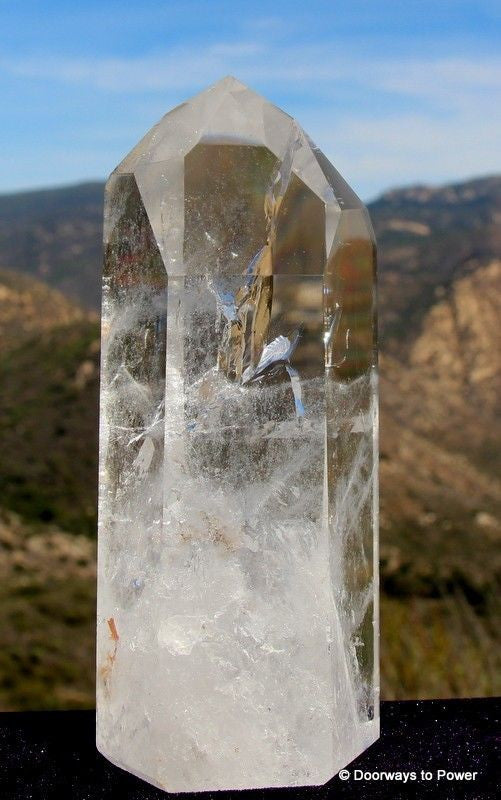 Magnificent John of God Quart Master Dow Crystal Altar Stone CAQ-31