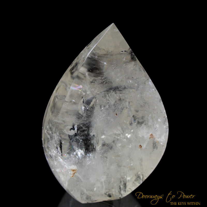 Manifestation Clear Quartz Crystal Sculpture 'The Oracle' 