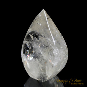 Manifestation Clear Quartz Crystal Sculpture 'The Oracle' 
