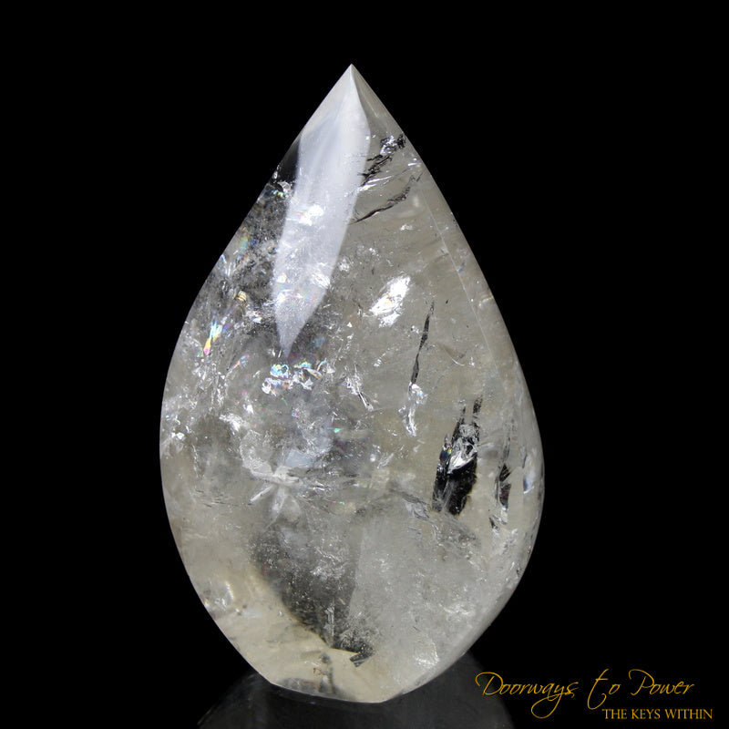 Manifestation Clear Quartz Crystal Sculpture 'The Oracle' 