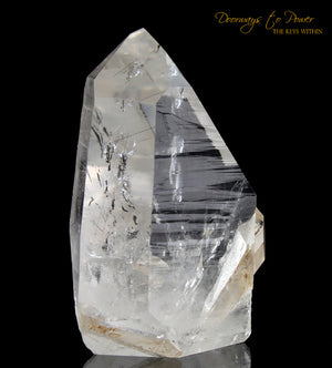 Lemurian Manifestation Quartz Crystal Point 