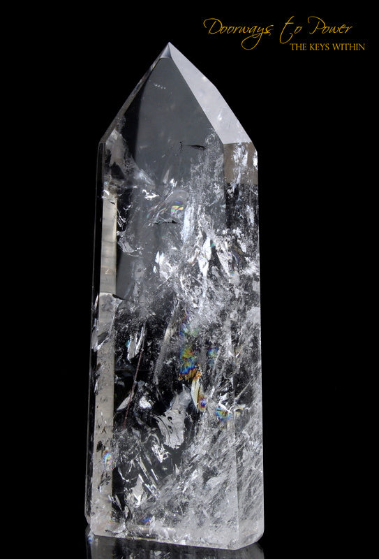 Master Initiation Channeling Casa Crystal Golden Rutiles & Rainbows 'Lighted Spirit'