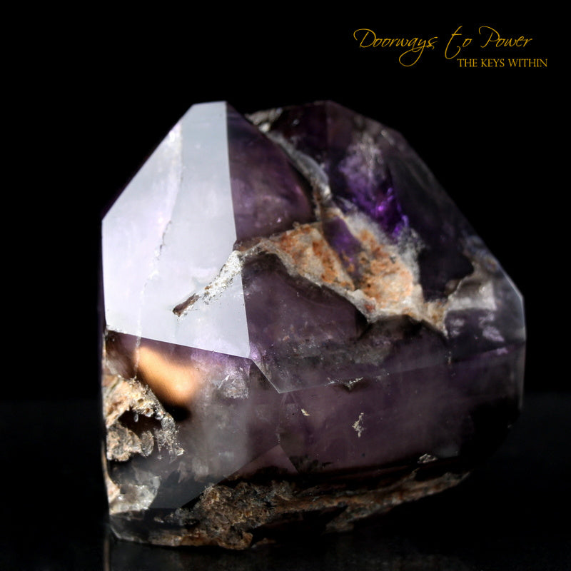 Melody Stone Super 7 Elestial Twin Crystal Point