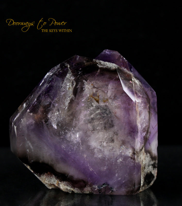 Melody Stone Super 7 Elestial Twin Crystal Point