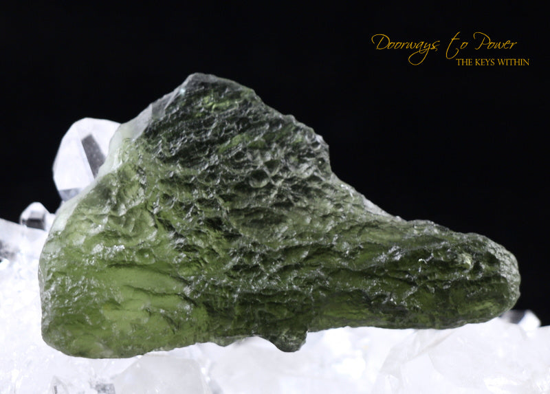 Moldavite Tektite Synergy 12 Stone 