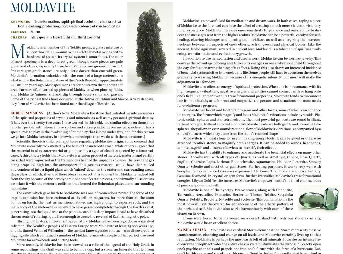 Moldavite Properties 