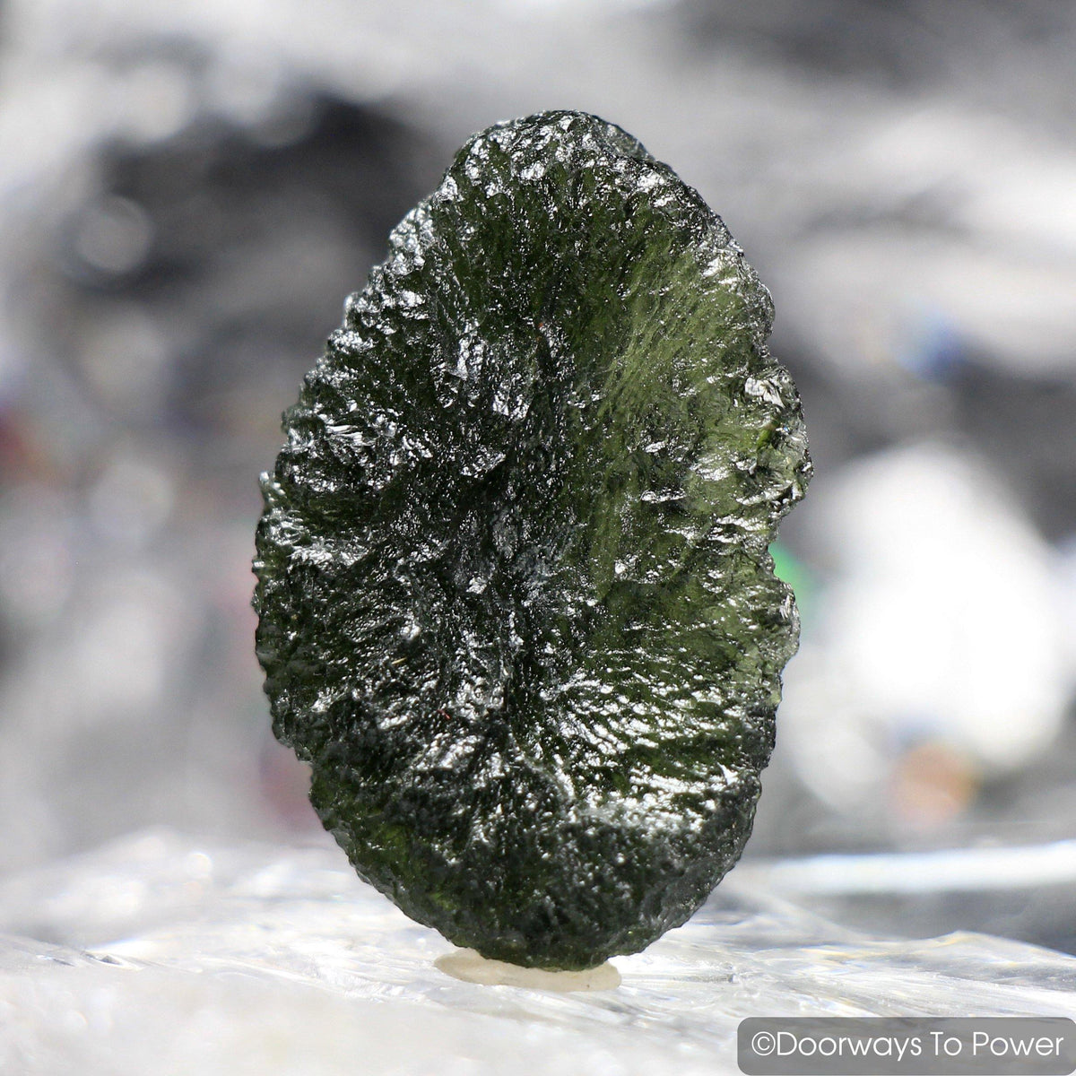 Moldavite Tektite Large Museum Quality Natural Synergy 12 Stone A ++