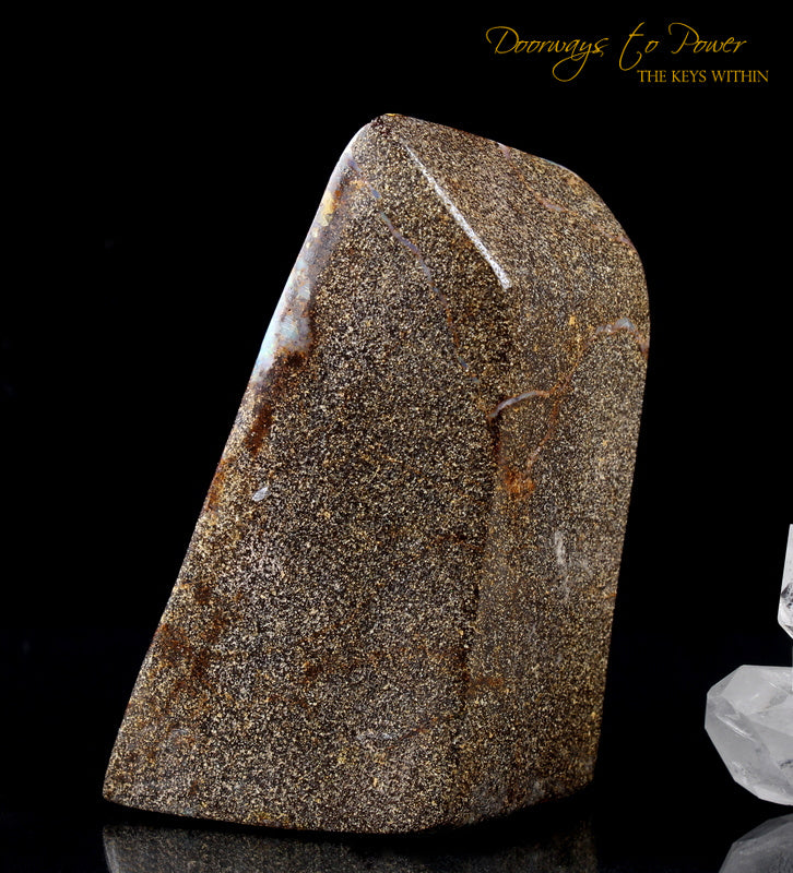 Mystical Opal Meditative Light Crystal Altar Stone 