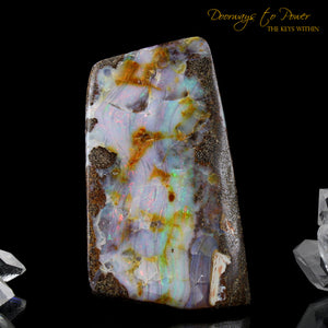 Mystical Opal Meditative Light Crystal Altar Stone 