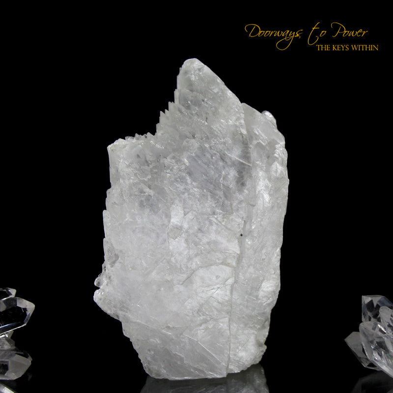 Naica Selenite Crystal Altar Stone 'Liquid Light' XL