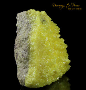 Native XL SULFUR Crystal Specimen Bolivia