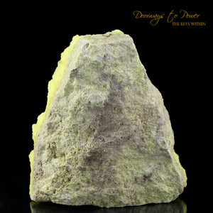 Native XL SULFUR Crystal Specimen Bolivia