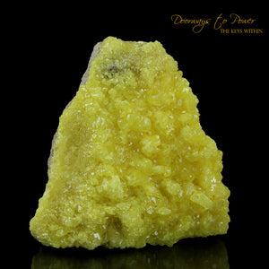 Native XL SULFUR Crystal Specimen Bolivia