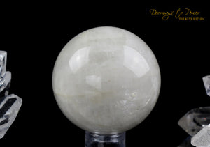 Natrolite Synergy 12 Stone Sphere