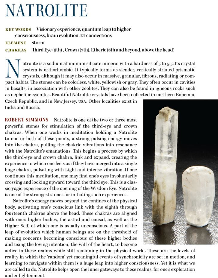 Natrolite Metaphysical Properties