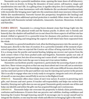 Nuummite Crystal Properties