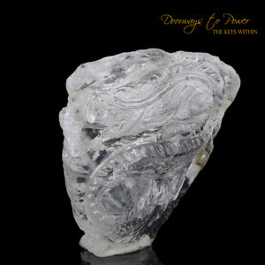 Petalite Dragon Crystal Carving Talisman 