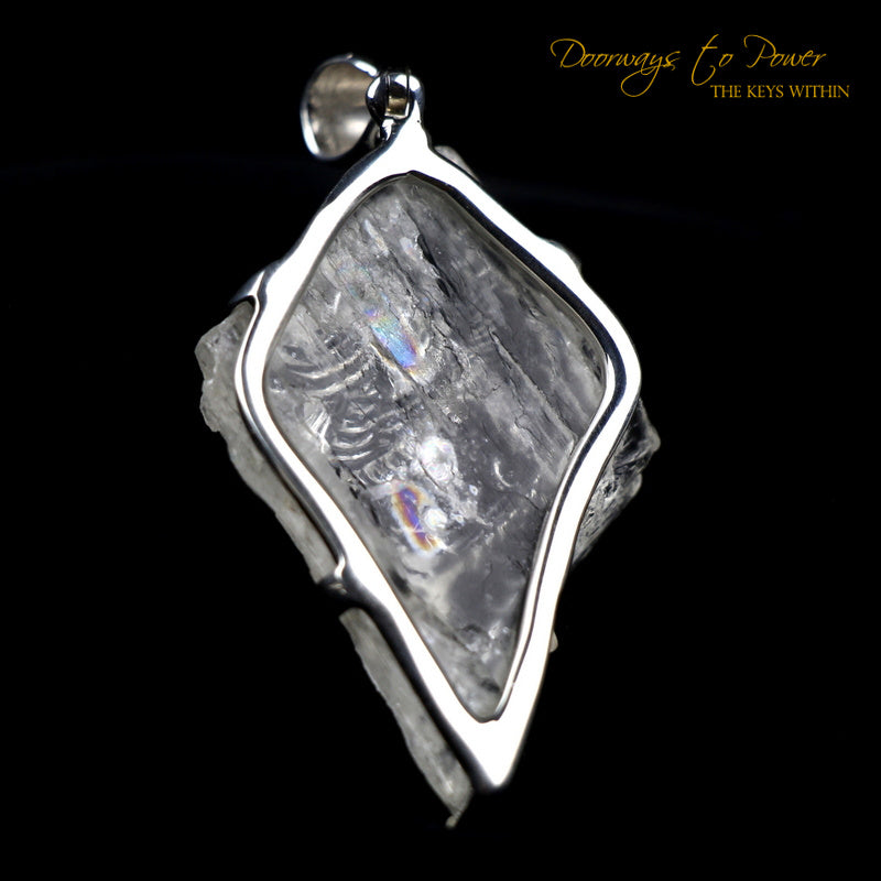 Petalite Dragon Crystal Pendant 'Stone of Angels' 