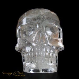 Phantom Quartz Crystal Skull 'Angelic Guide '