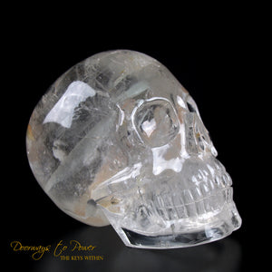 Large Phantom Quartz Crystal Skull 