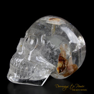 Phantom Quartz Crystal Skull By Leandro De Souza