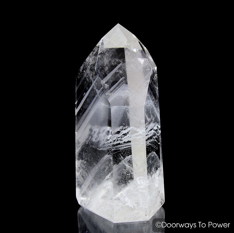 John of God Phantom Quartz Channeling Casa Healing Crystal Point