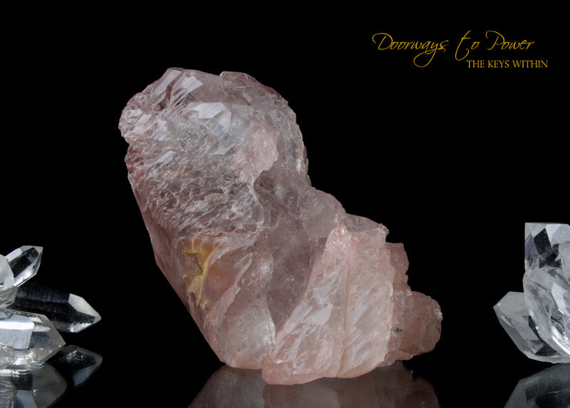 Pink Nirvana Quartz Master Record Keeper ET Crystal Azozeo Super Activated 