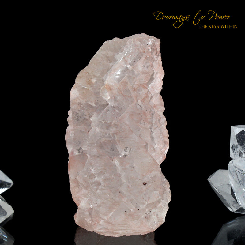 Pink Nirvana Quartz Record Keeper Crystal 