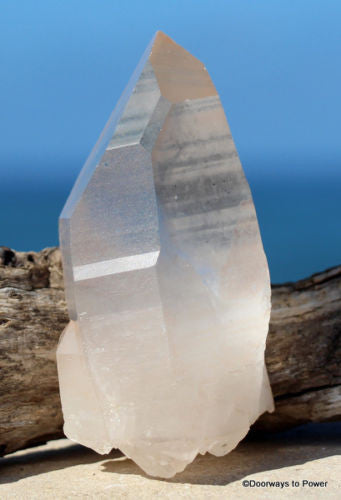 Pink Seed Lemurian Master Record Keeper Altar Stone