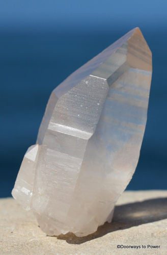 Pink Seed Lemurian Master Record Keeper Altar Stone