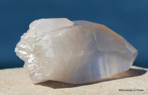 Pink Seed Lemurian Master Record Keeper Altar Stone