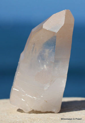 Pink Seed Lemurian Master Record Keeper Altar Stone
