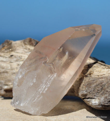 Pink Lemurian Seed Crystal Record Keeper Time Link