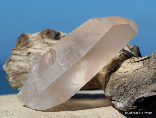 Pink Lemurian Seed Crystal Record Keeper Time Link