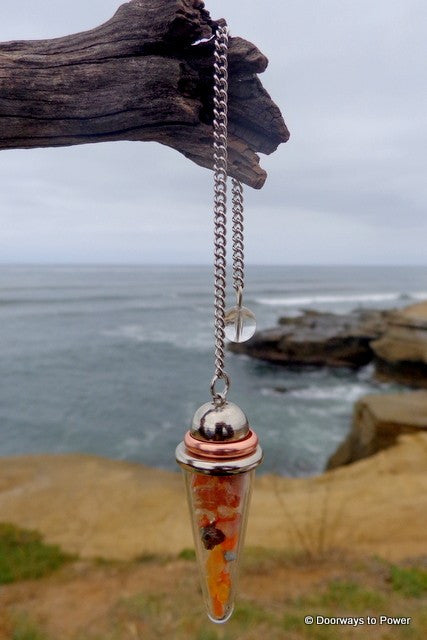 Zincite Poland Crystal Pendulum Dowsing