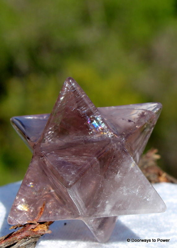 Amethyst Merkaba Crystal