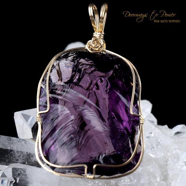 Power of Kings Andara Crystal Pendant 14k