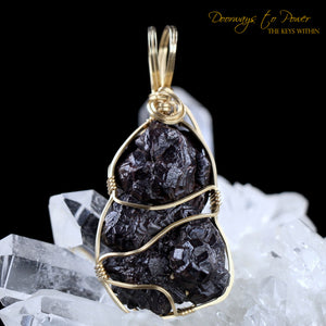 Prophecy Stone Crystal Pendant 14k Azozeo Activated